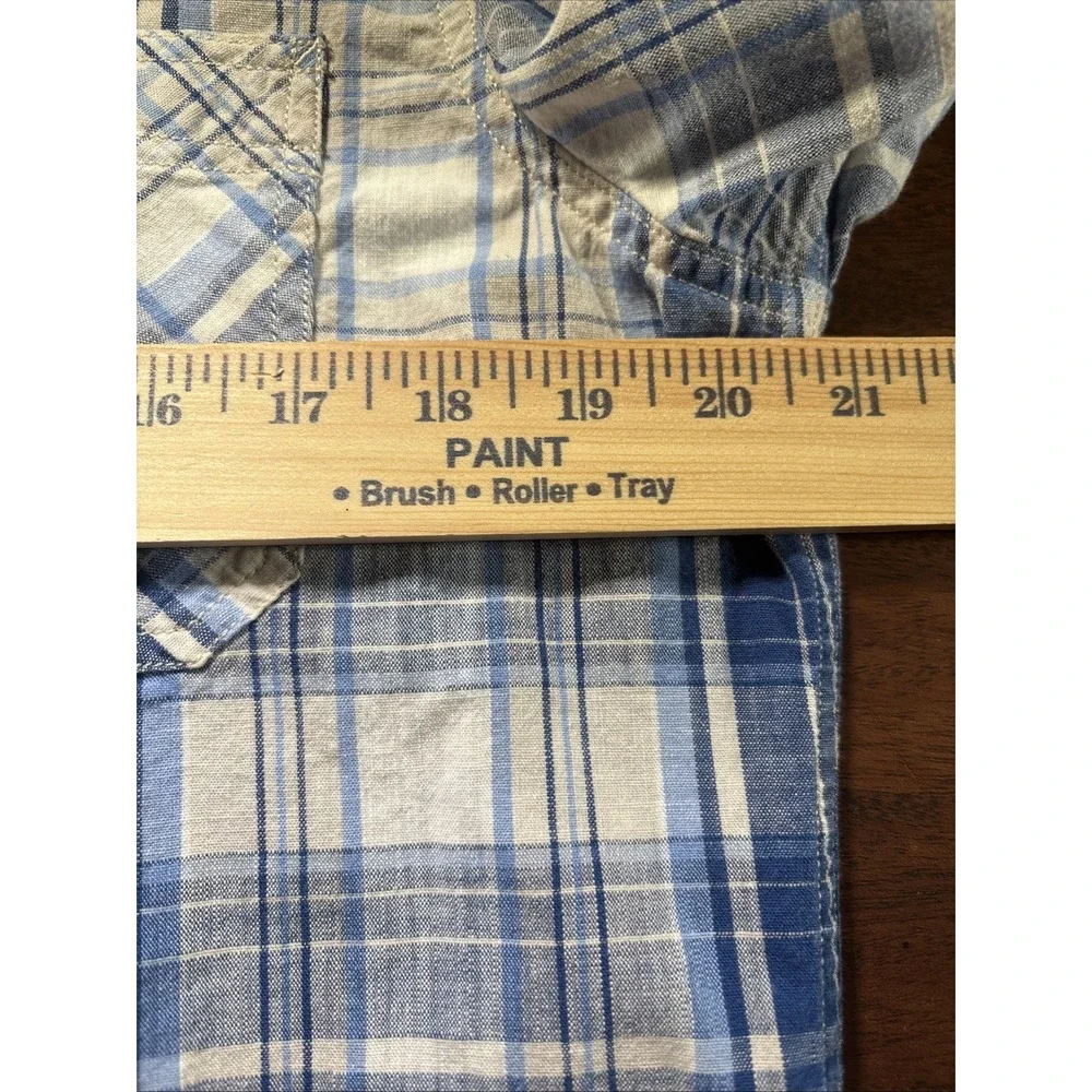 Lands' End Men's Size Small Plaid Button-Down Shirts Traditional Fit. Outdoor.‎